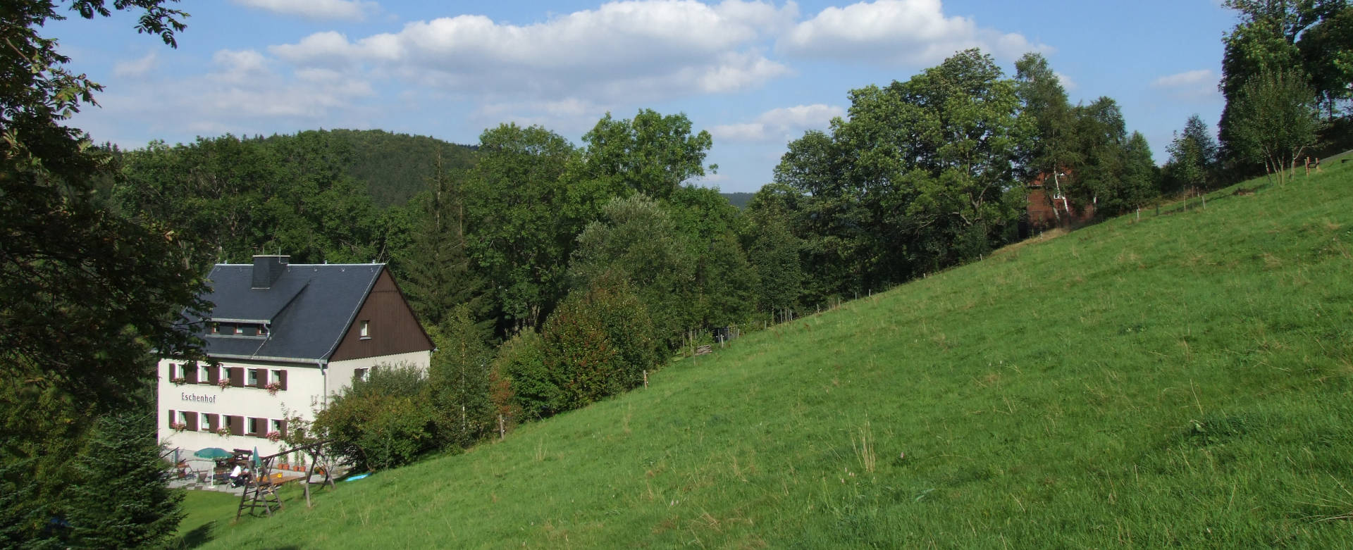 Pension Eschenhof Holzhau skilift blockline freiberger eisenbahn kammweg matthias wagner